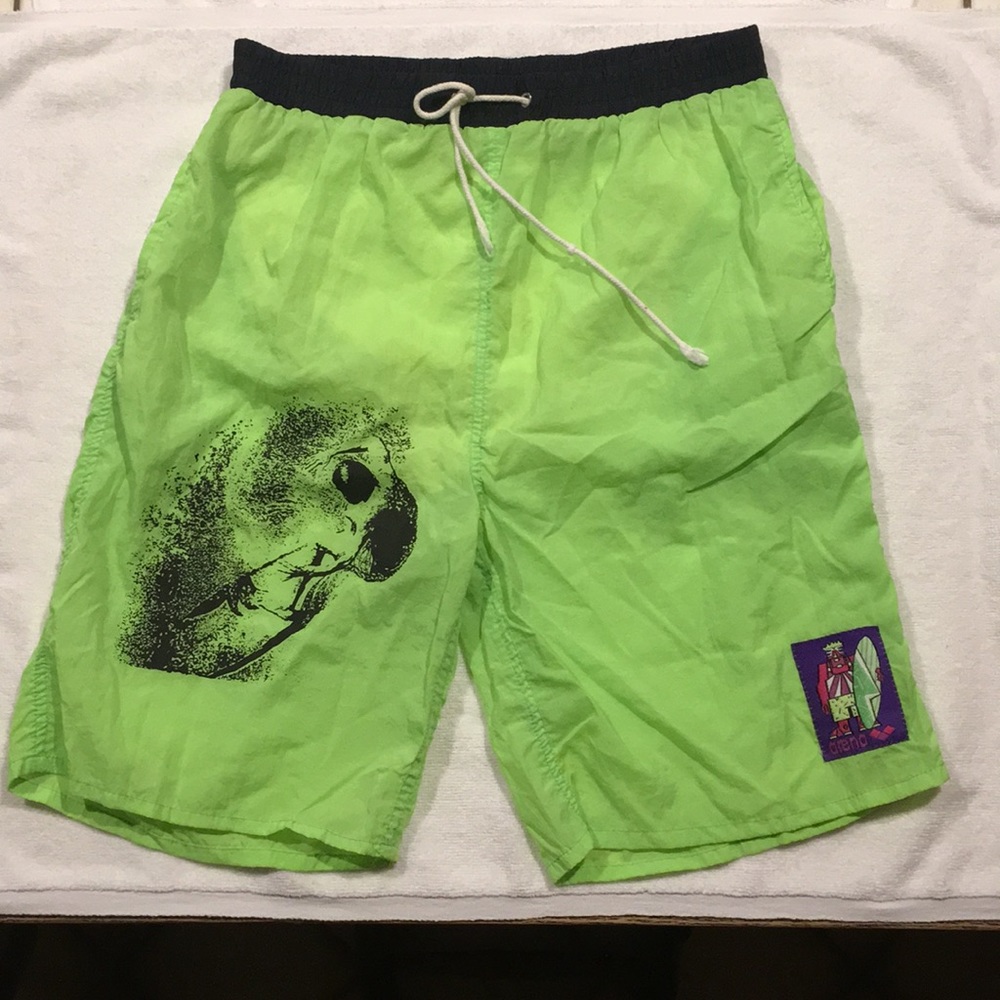 Vintage 90’s Arena surf style swim trunks